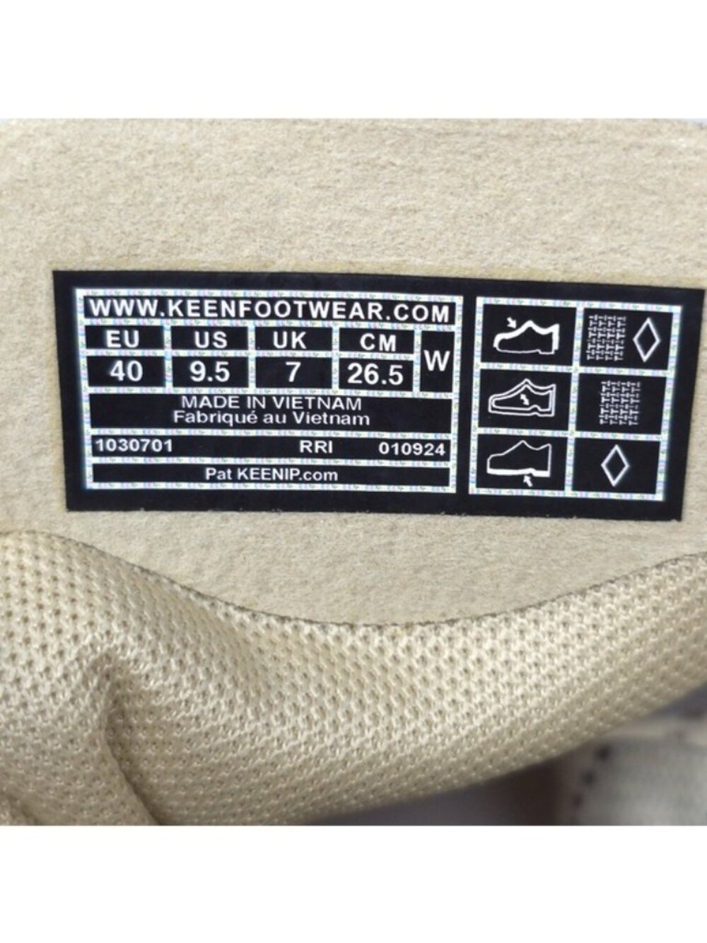 KEEN WK500 Sneakers Chipmunk/Cornstalk Walking Shoes - Picture 14 of 16